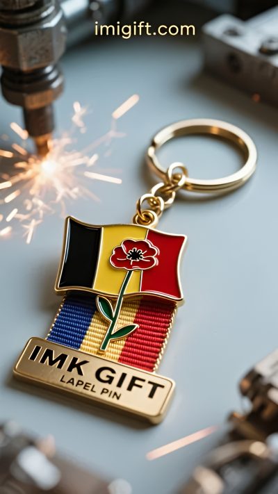 in986-Poppy-Keychain-The-Faith-That-the-Tricolor-Flag-Will-Never-Fade