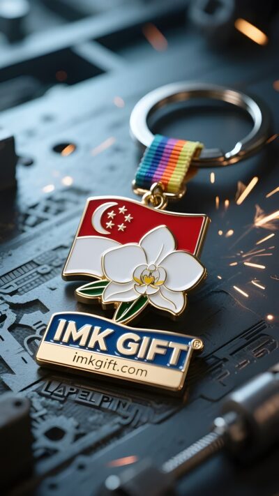 in981-The-stars-and-the-moon-in-the-palm-the-passion-in-the-heart-the-patriotic-feelings-in-the-Vanda-Miss-Joaquim-keychain