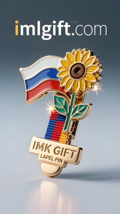 in992-Свет-родины-на-зажиме-для-галстука-в-виде-подсолнуха